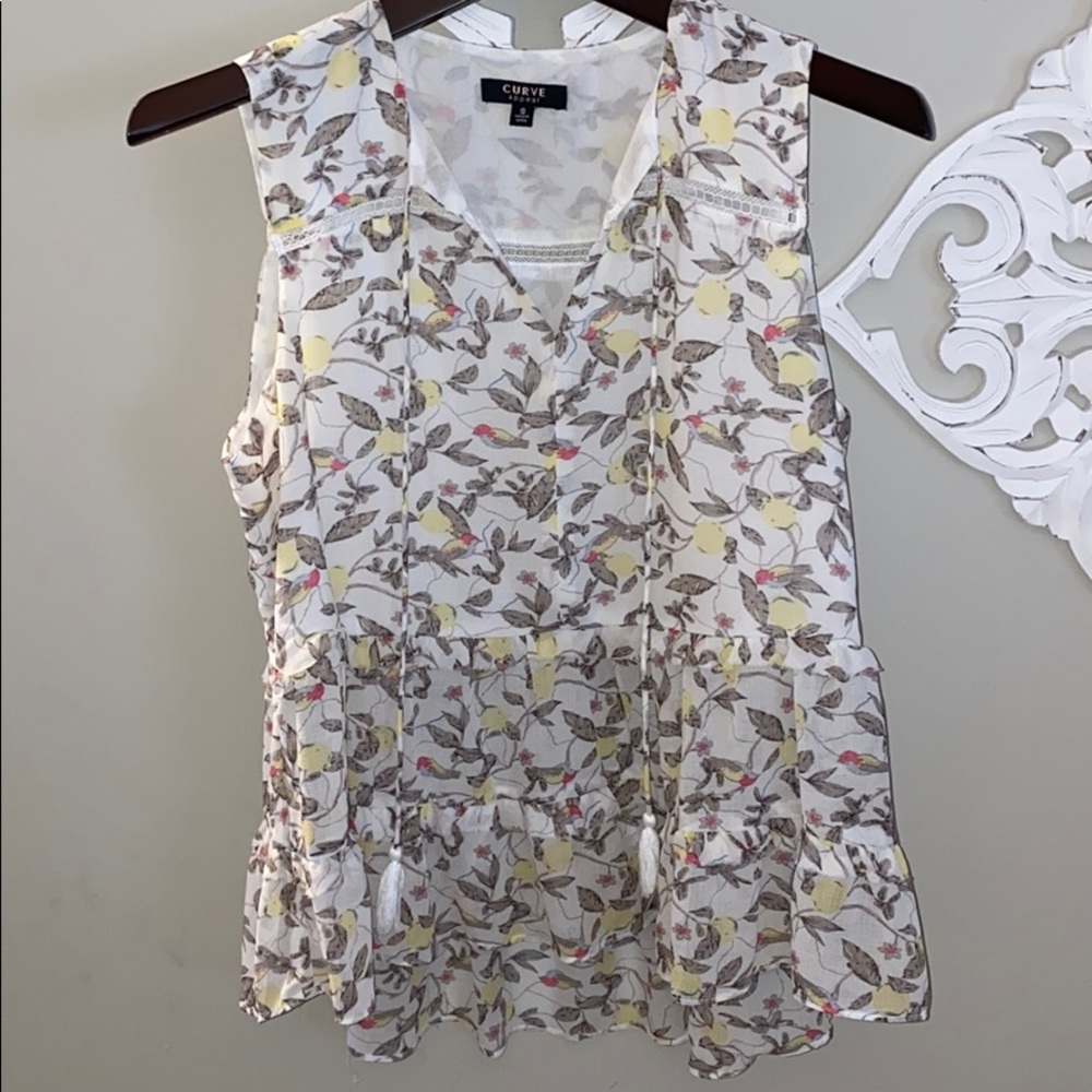 Curve Appeal Spring sleeveless Blouse